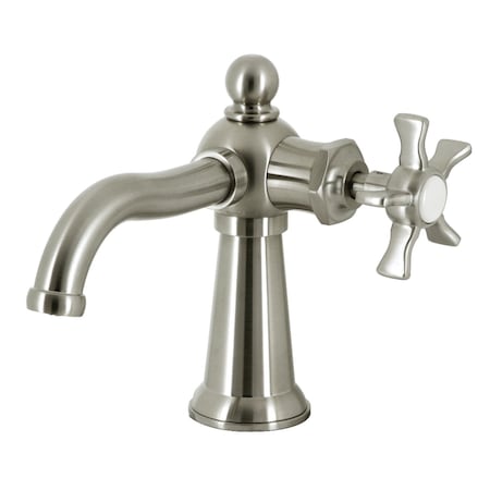 Kingston Brass SingleHandle Bathroom Faucet with Push PopUp, Brushed Nickel KS3548NX